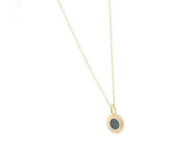 Unique And Co Ladies Unique And Co Sterling,Gold,Malc Pendnt Chain