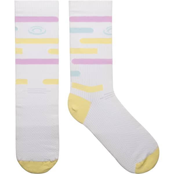 Chaussette running BV SPORT LIGHT RUN HAUTE RIO JAUNE/ROSE