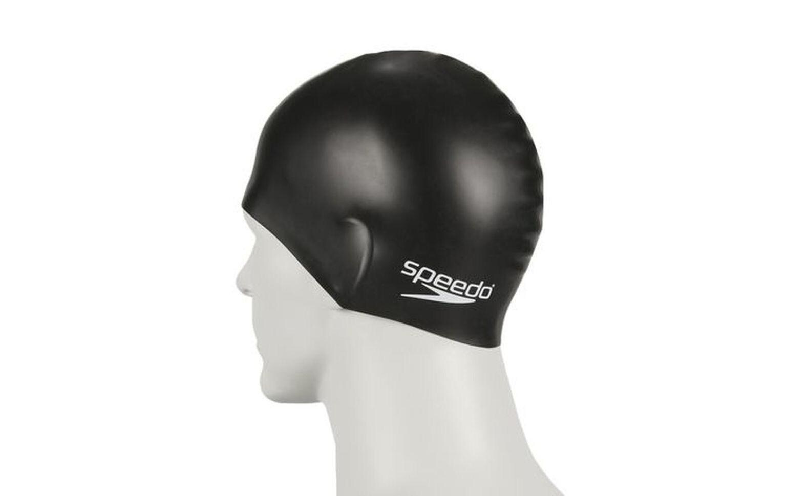 Badekappe Plain Moulded Silicone Cap Jr.Badekappe für Kinder