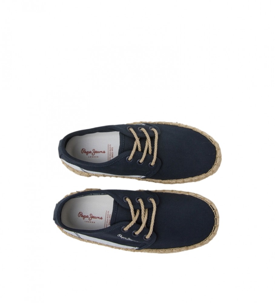 Tênis Pepe Jeans Blucher Tourist Lace na cor azul marinho