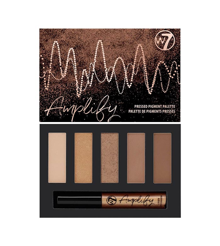 W7 - Paleta de Pigmentos Prensados Amplify - Knockout