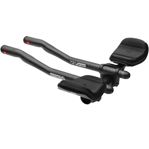 Profile Design T2+ carbon triatlon bøjler Blank Sort