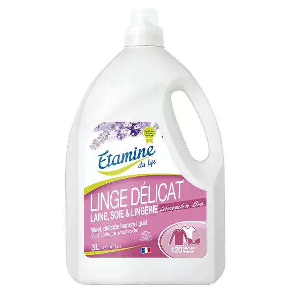 Étamine du Lys Lessive Linge Délicat Bio 3L