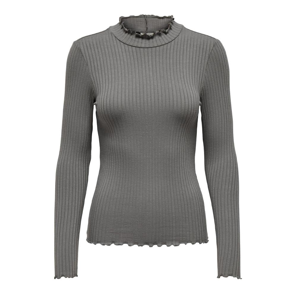 JDY T-shirt Gris Femme JDY Fransiska