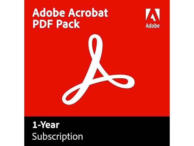 Adobe Acrobat PDF Pack ESD, Standalone Sub, 1 Jahr, WIN & M Routineaufgaben einfach schneller erledigen