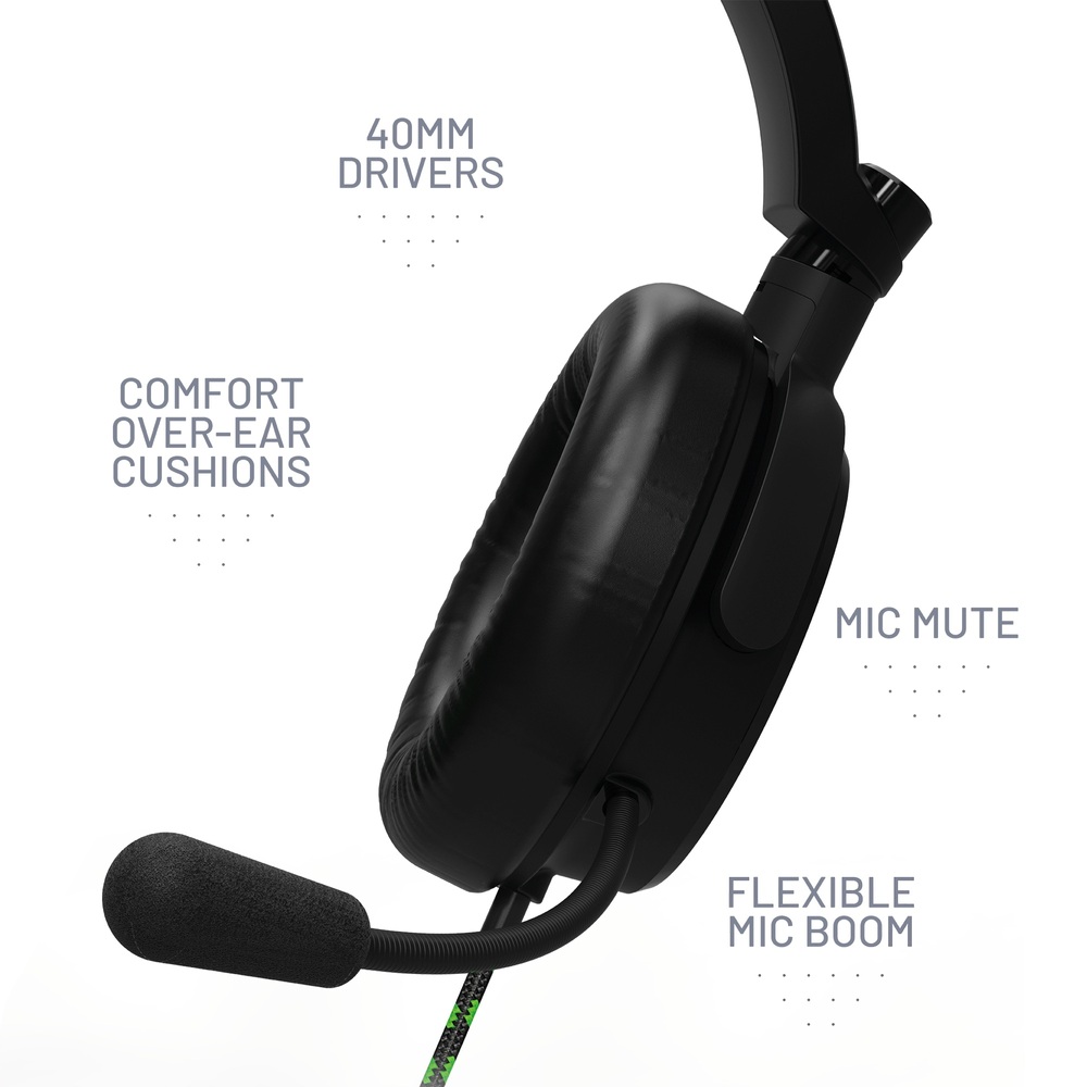 Stealth C6-100 Gaming-Headset für Xbox, PS4/PS5, Switch, PC & Mobilgeräte – Schwarz & Grün