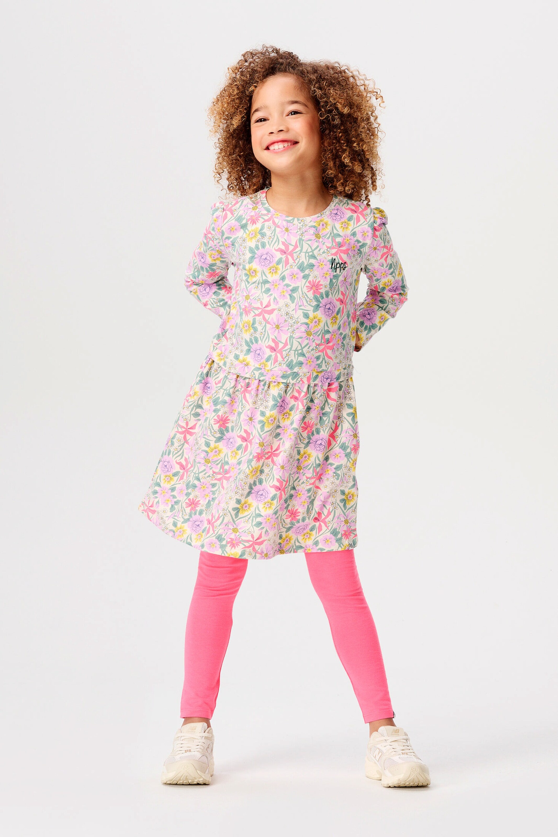 NOPPIES KIDS Kleid Ellaville Whitecap Gray