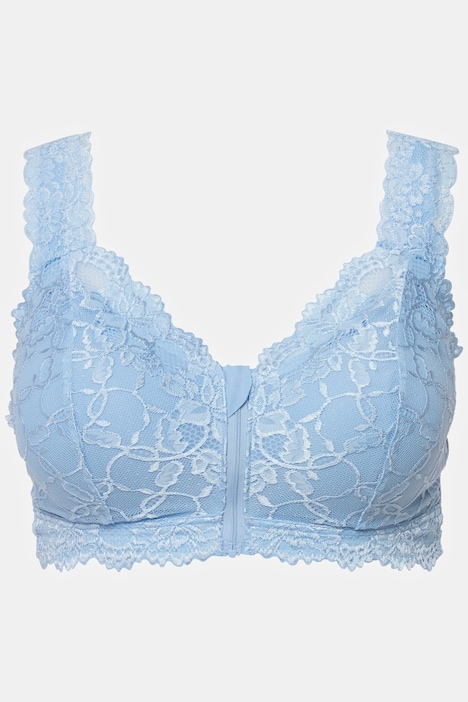 Bralette, Spitze, Reißverschluss, ohne Bügel