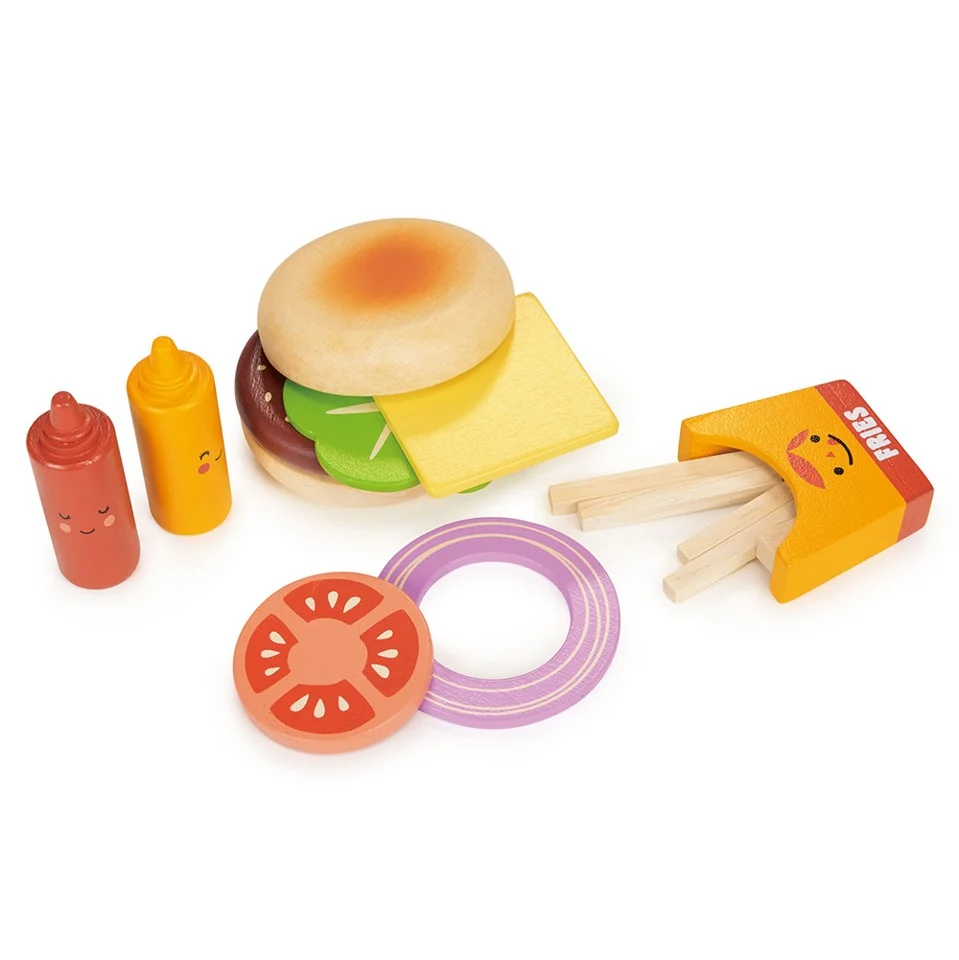 Mentari - Stort Burger Set