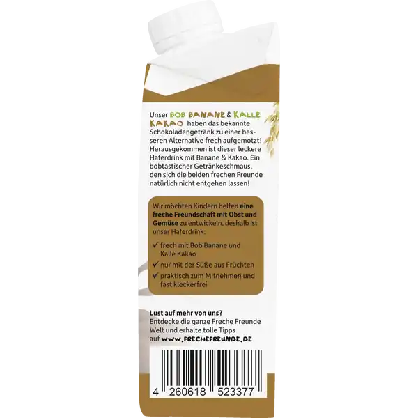Bio Haferdrink Banane & Kakao