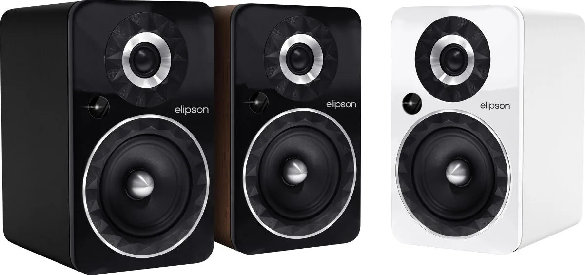 Elipson Prestige Facet 6B BT Phono Noir Enceintes sans fil hi-fi
