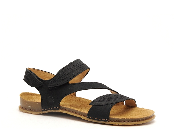 El naturalista nu pieds plats femme panglao n5810 noir