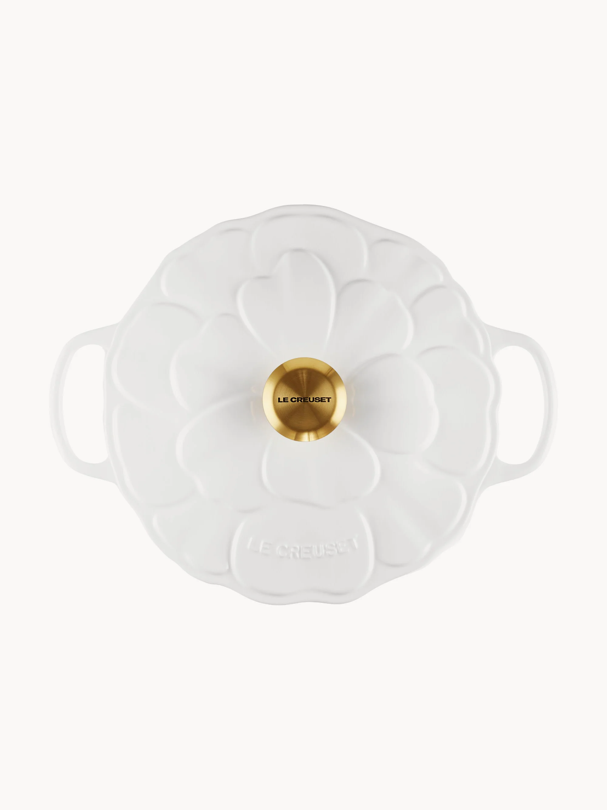 Ronde stoofpan Petal van gietijzer