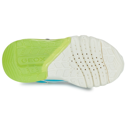 Geox - J CIBERDRON BOY - Noir / Bleu / Vert