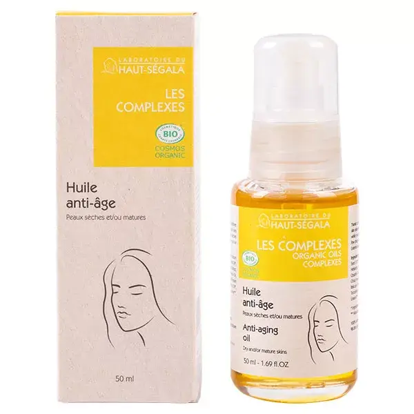 Complexos de Óleos Antienvelhecimento Orgânicos Haut-Ségala 50ml
