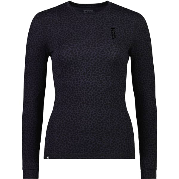 T-shirt thermique MONS ROYALE W CASCADE LS VLU ARCTIC LEOPARD