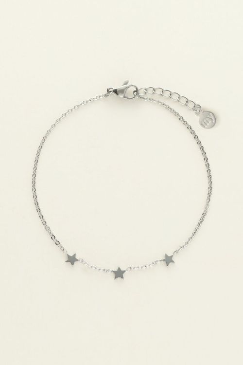 Graduation armband drie sterretjes