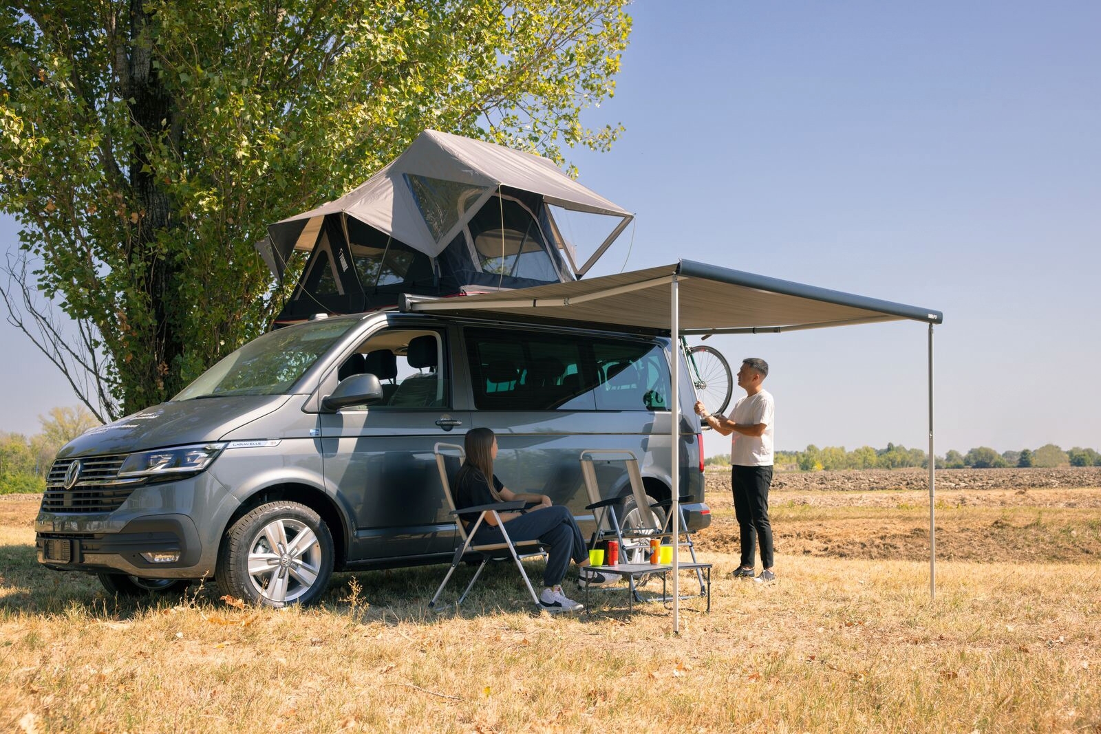 Fiamma F43van 270 Markise für Campingbusse schwarz 270 cm