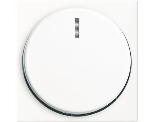 Busch-Jaeger 2115-914 Centraalplaat met draaiknopafdekking voor dimmer Balance SI alpinewit