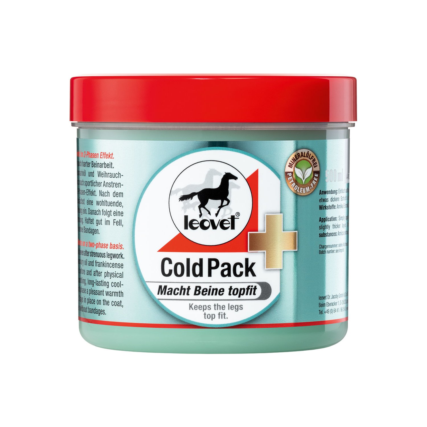 leovet Cold Pack Apothekers Pferdesalbe - 500 ml