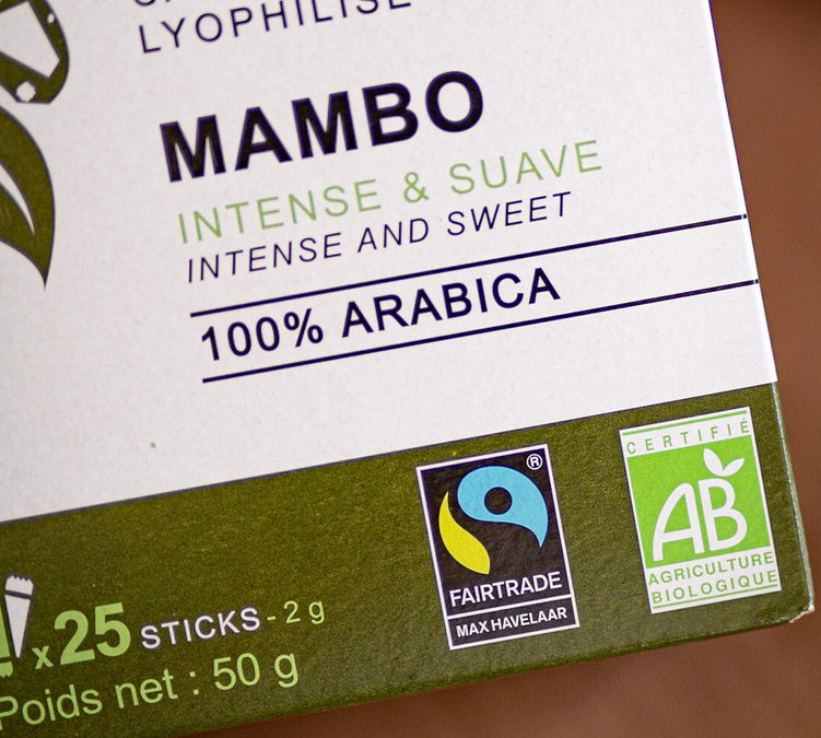 100 sticks café soluble Mambo GREEN LION COFFEE