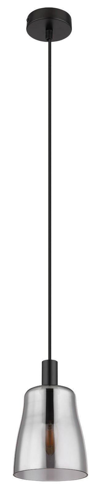 GLOBO Retrofit Pendelleuchte Garri 14x120 cm messingfarbig