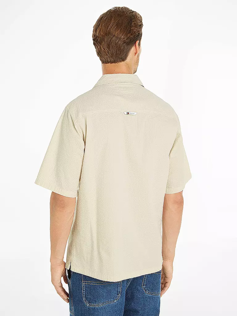 TOMMY JEANS Hemd Regular Fit  beige