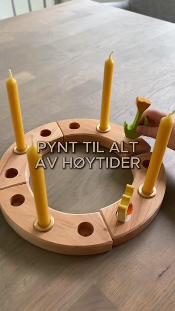 Lys til Bursdagsring – 12pk – 10% Naturlig Bivoks | Grimms Lysestake