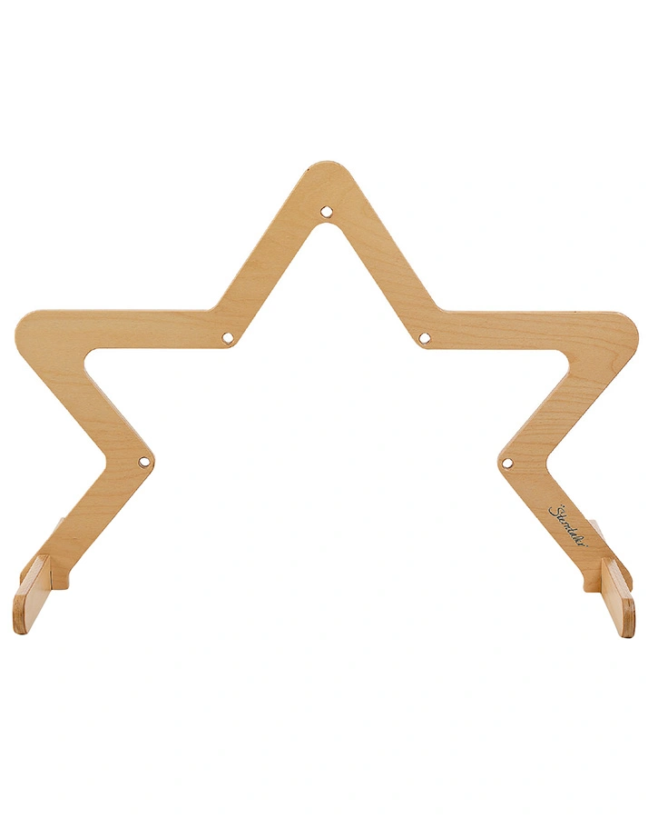 Holz-Spielbogen STERN (90x63) in natur