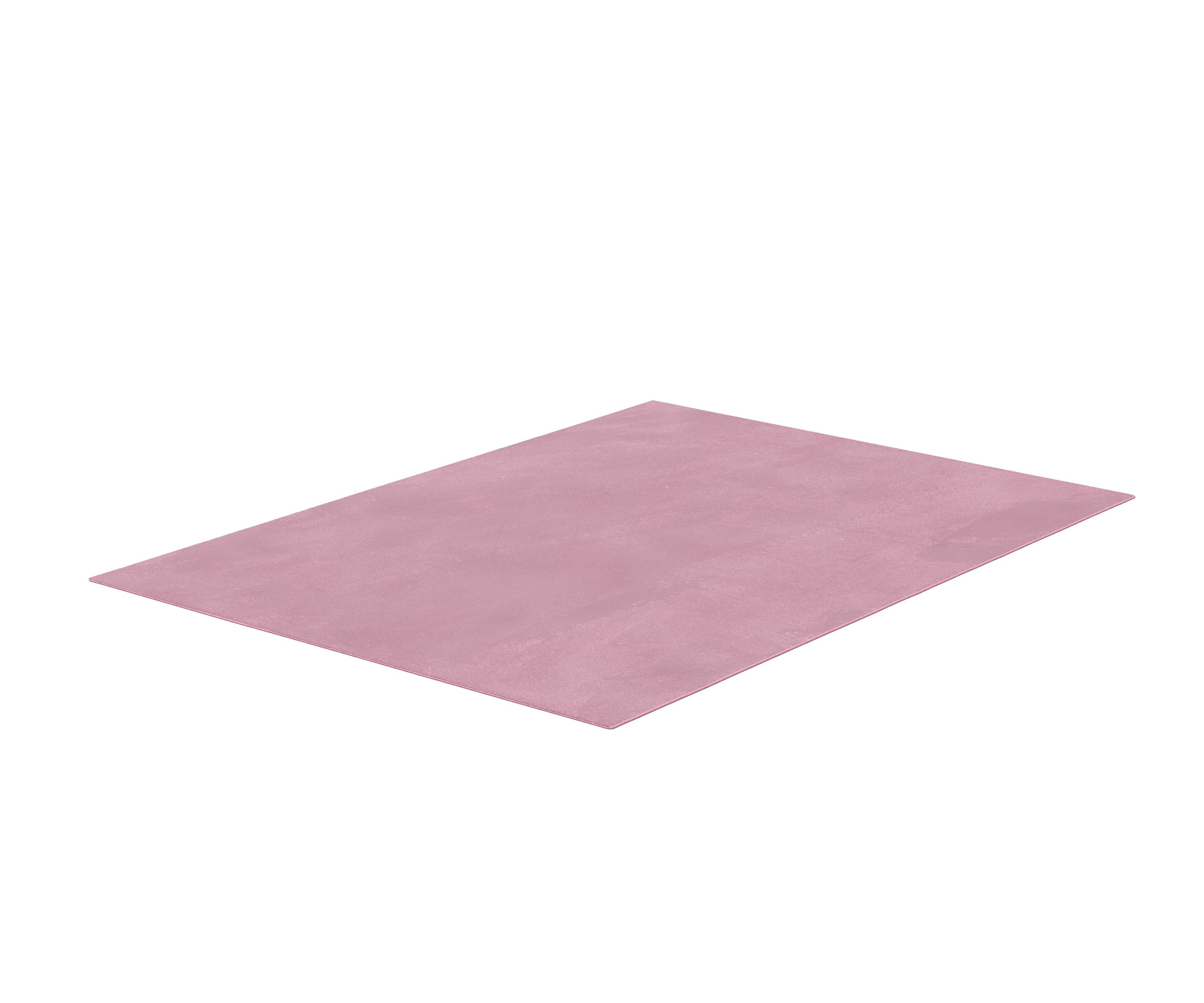Kurzflor Teppich 160 x 220 cm rosa