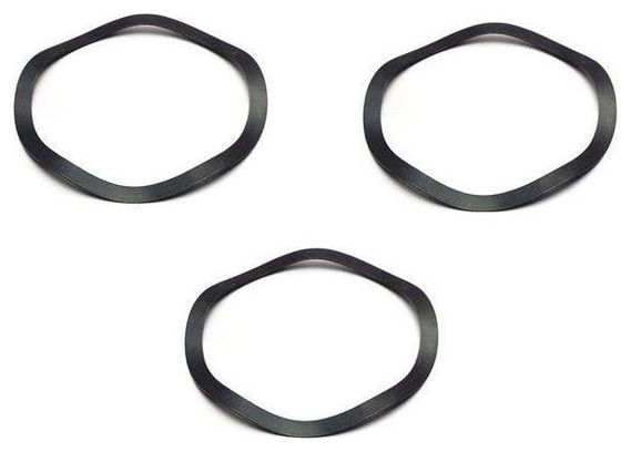 Lot de 3 rondelles ondulées - Blackbearing - 30 mm