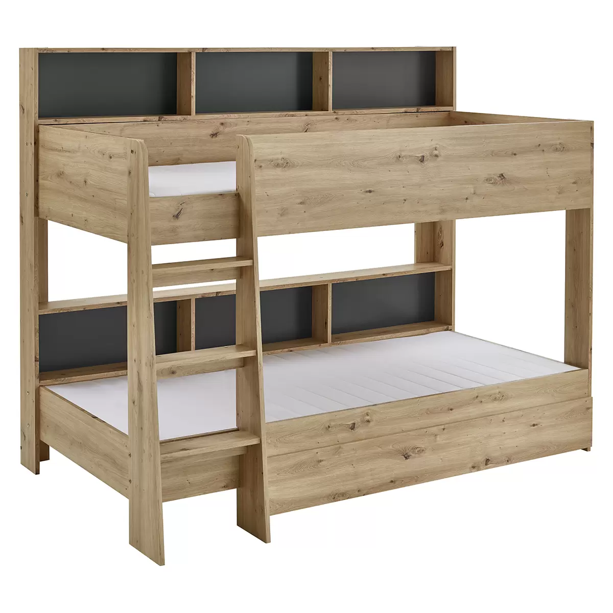 Etagenbett Surava 2x90x200 Artisan Eiche