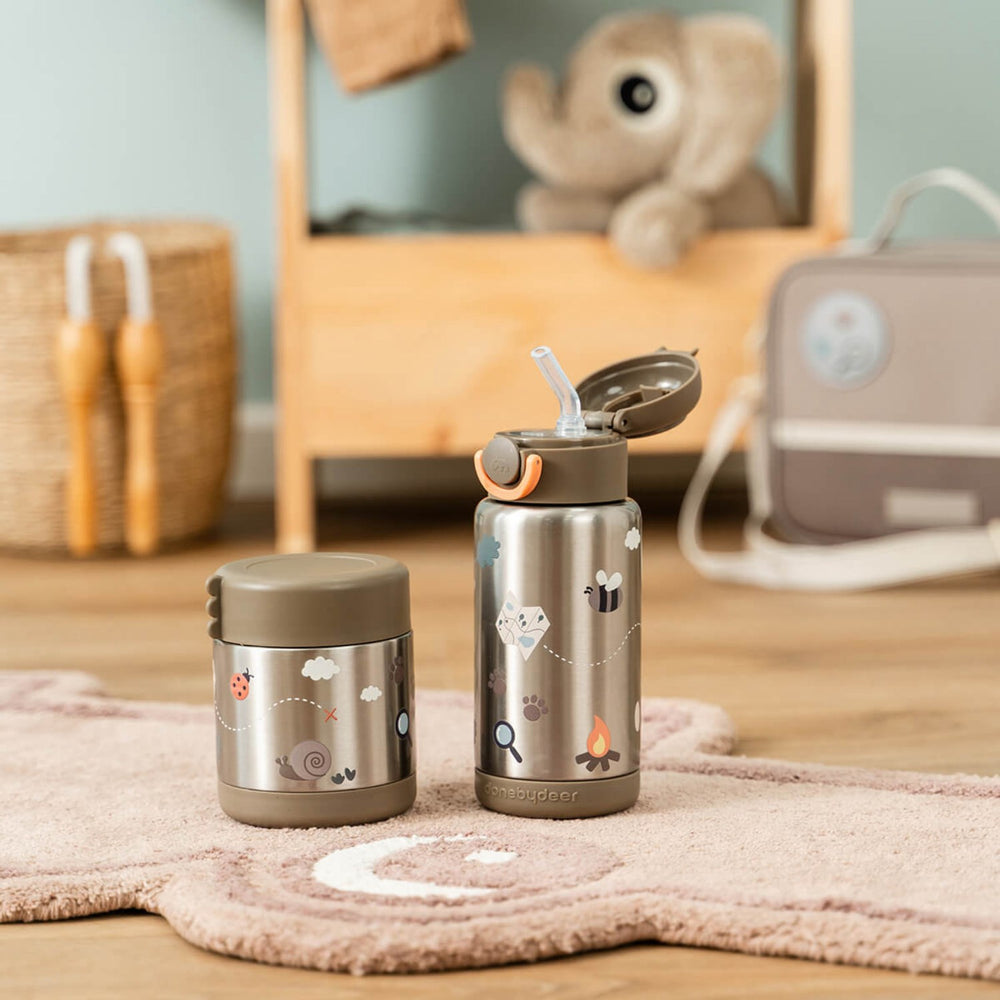 Køb DonebyDeer Sand Tiny Trails Insulated Madbeholder