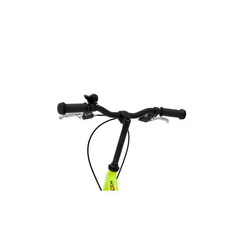 Footbike KOSTKA STREET FUN KID (G4) - Fluorescent yellow