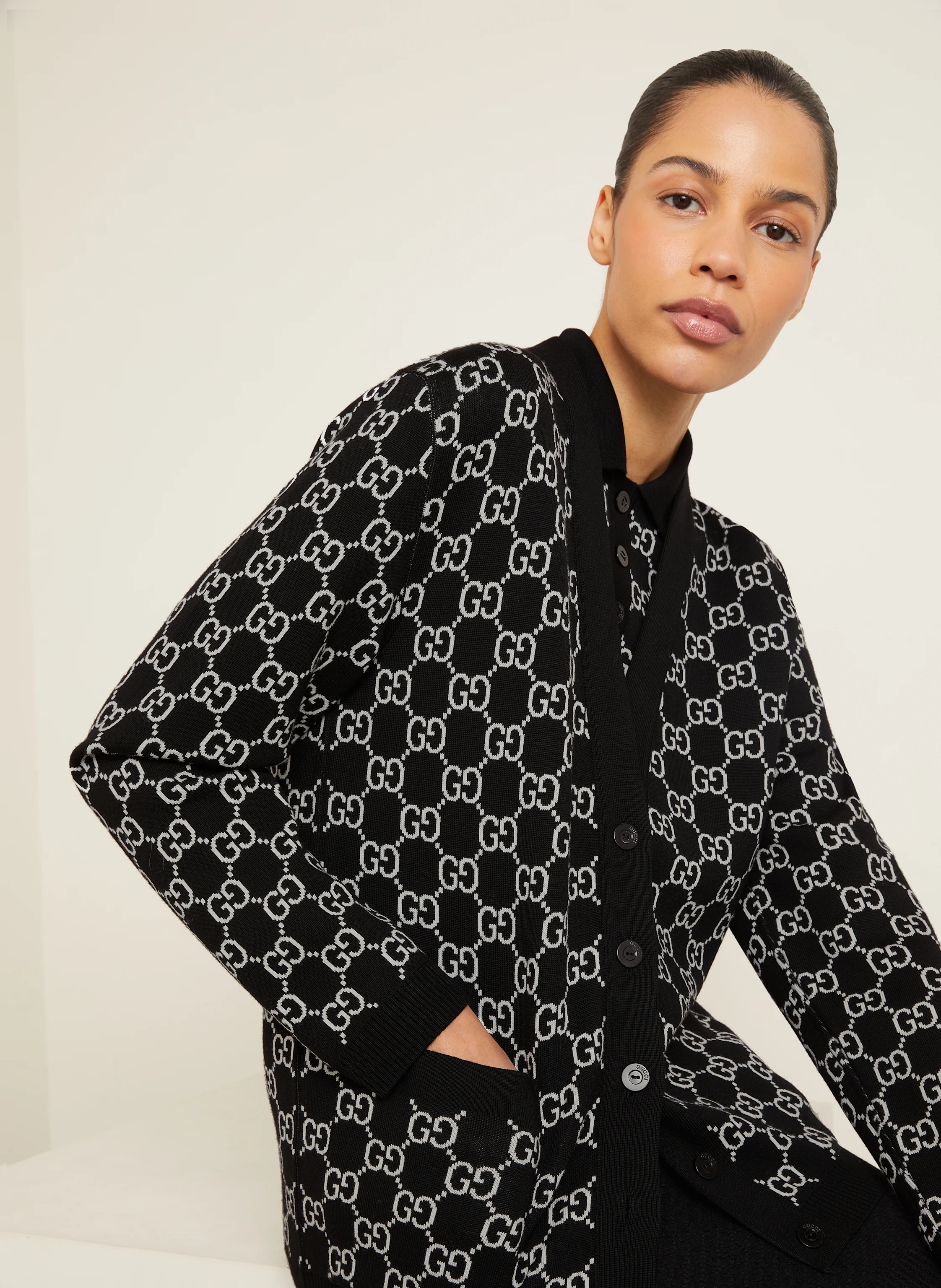 GUCCI Strickjacke zum Wenden