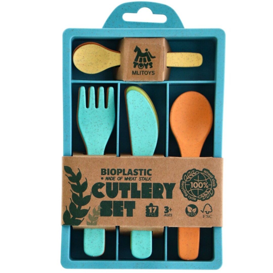 Bioplastic kinderbestek - 17st