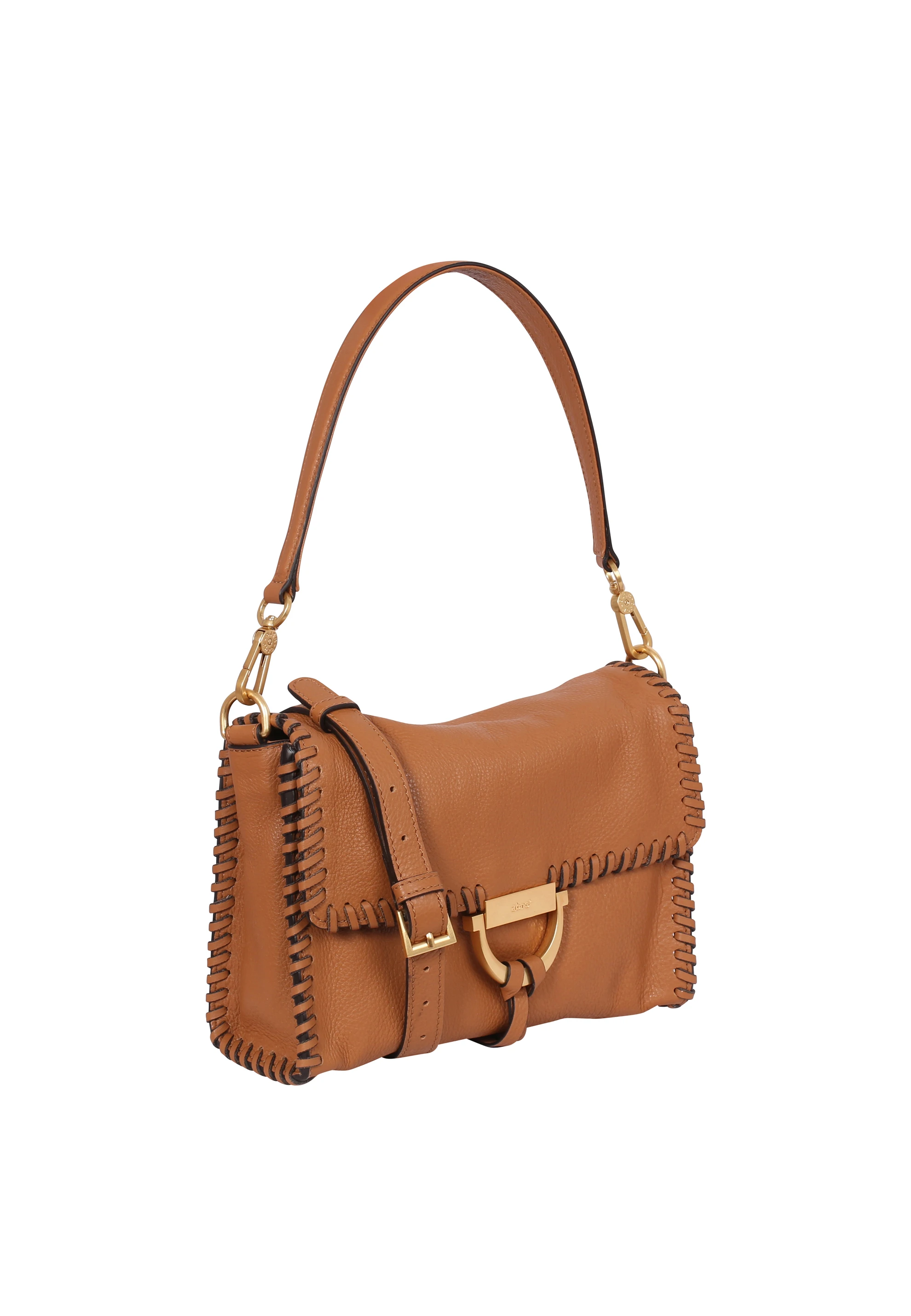 Shoulder bag TEMI STITCH Leather Dalia Standard