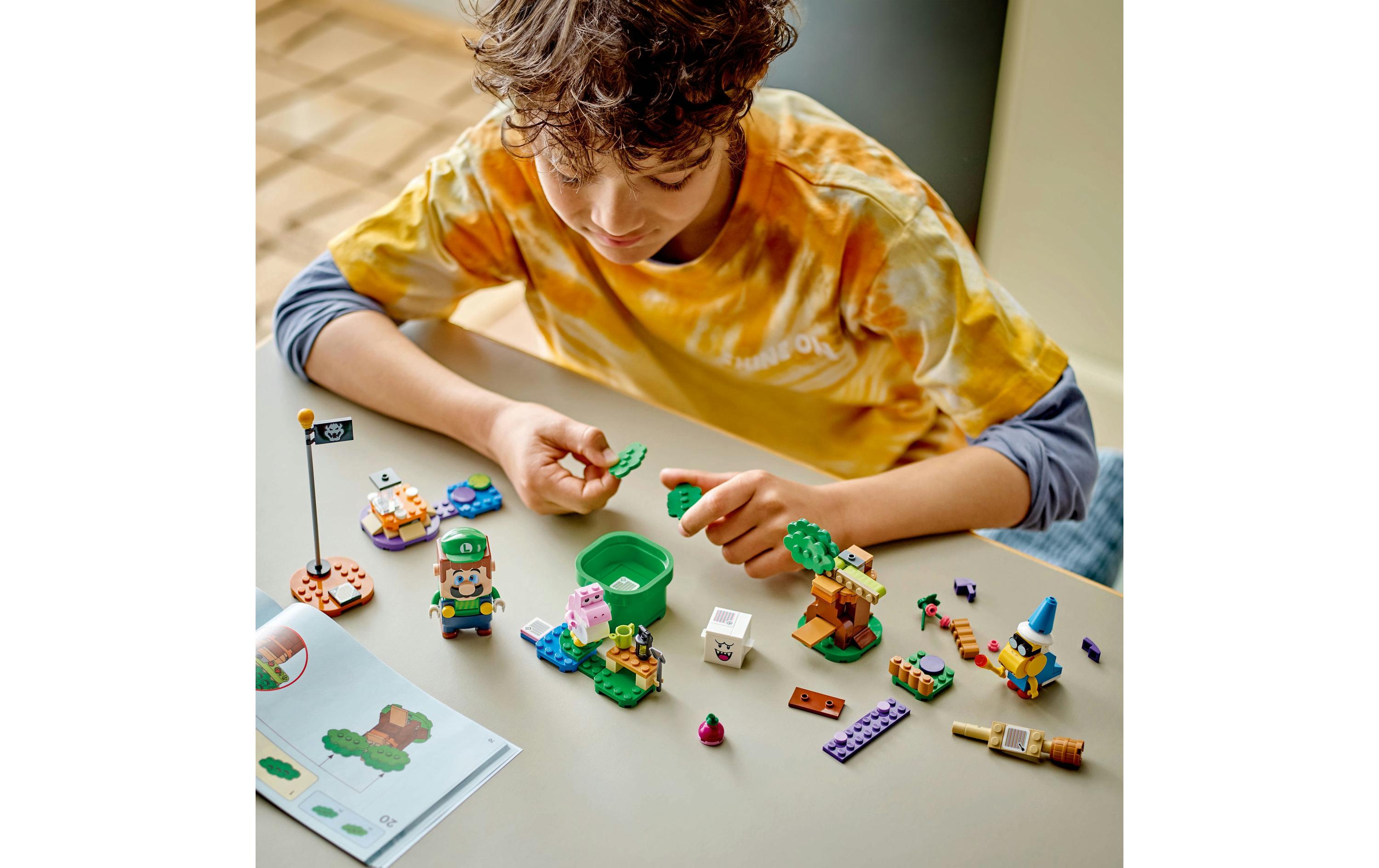 Super Mario Abenteuer mit dem interaktiven Luigi 71440Interaktives Bau- und Spielset mit Nintendo Charakteren
