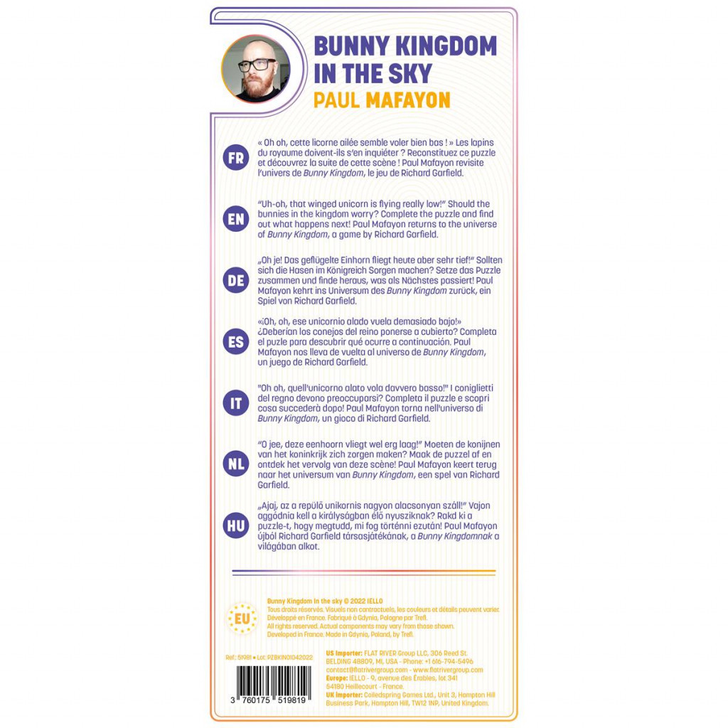 Puzzle Twist - Bunny Kingdom In The Sky - 1000 Pièces