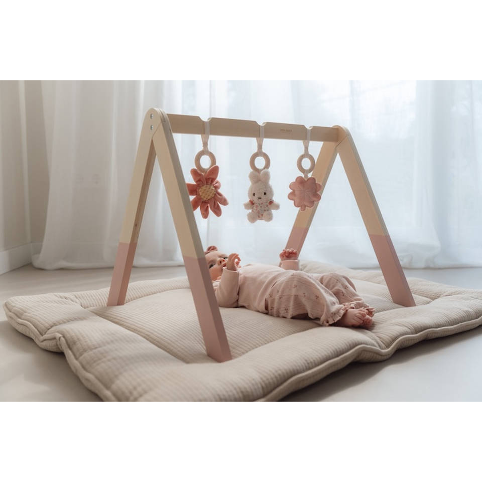 nijntje x Little Dutch Lucky Blossom houten babygym