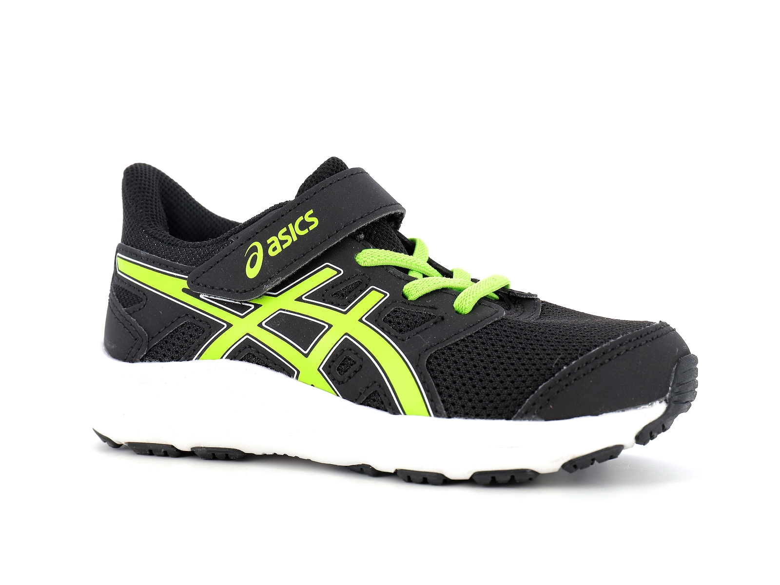 Asics-JOLT 4 PS Synthétique Noir Jaune