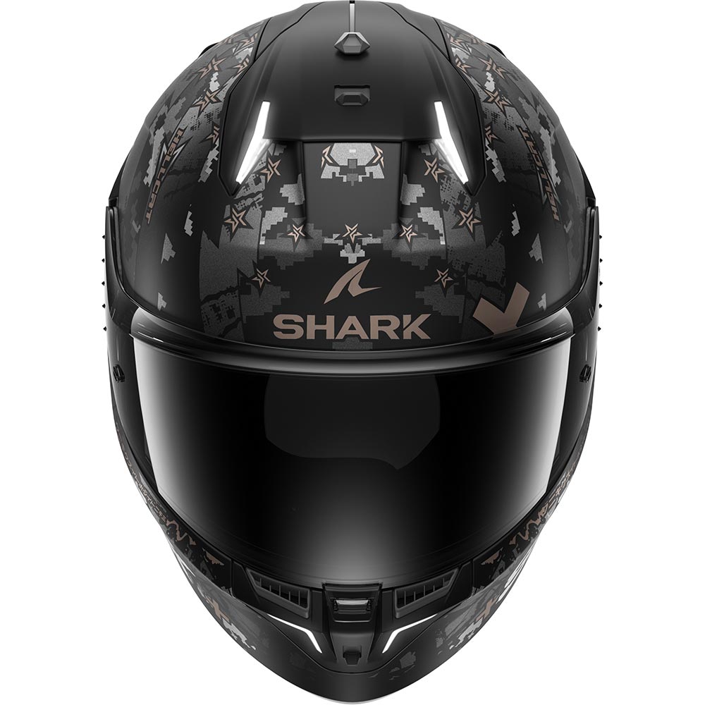 Shark - Casque Skwal i3 Hellcat + écran Noir / Anthracite / Mat