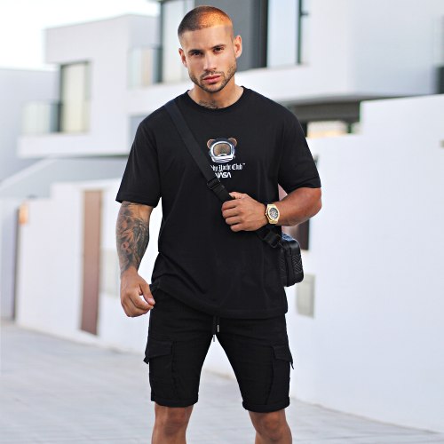 Short Cargo Jogger 2312 Noir