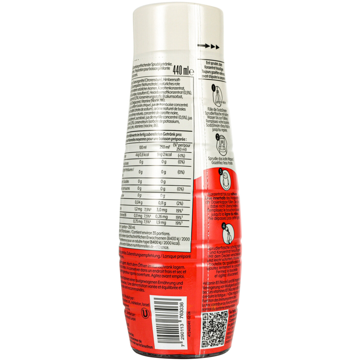 SodaStream Classic Rote Beeren Zero