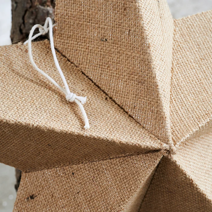 House Doctor - Jute Stern, Ø 85 cm, natur