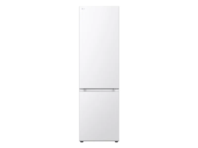 LG GBV5240DSW - Køleskab/fryser - bund-fryser - bredde: 59.5 cm - dybde: 68.2 cm - højde: 203 cm - 387 liter - Klasse D - superhvid