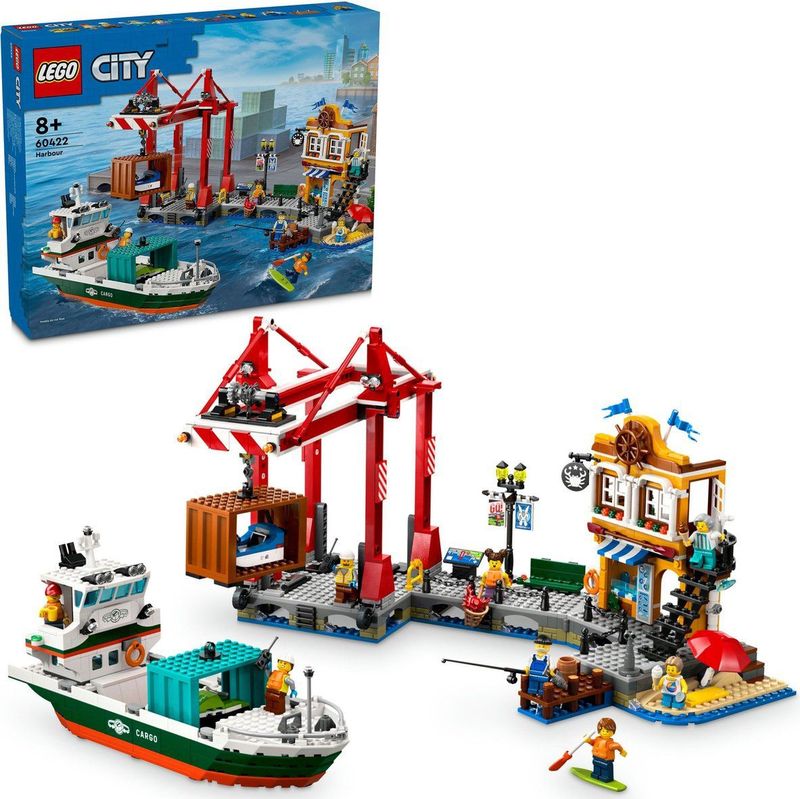 LEGO - City Haven - Bouwset - Vrachtschip - Inclusief Minifiguren