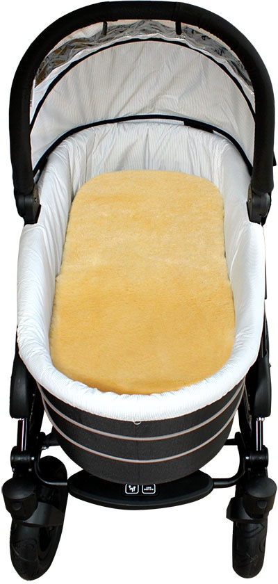 Heitmann Felle Babylammfell »Einlage - echtes Lammfell« ideal für Soft-Tragtaschen, Kinderwagen, Buggy, Kinderbett, waschbar