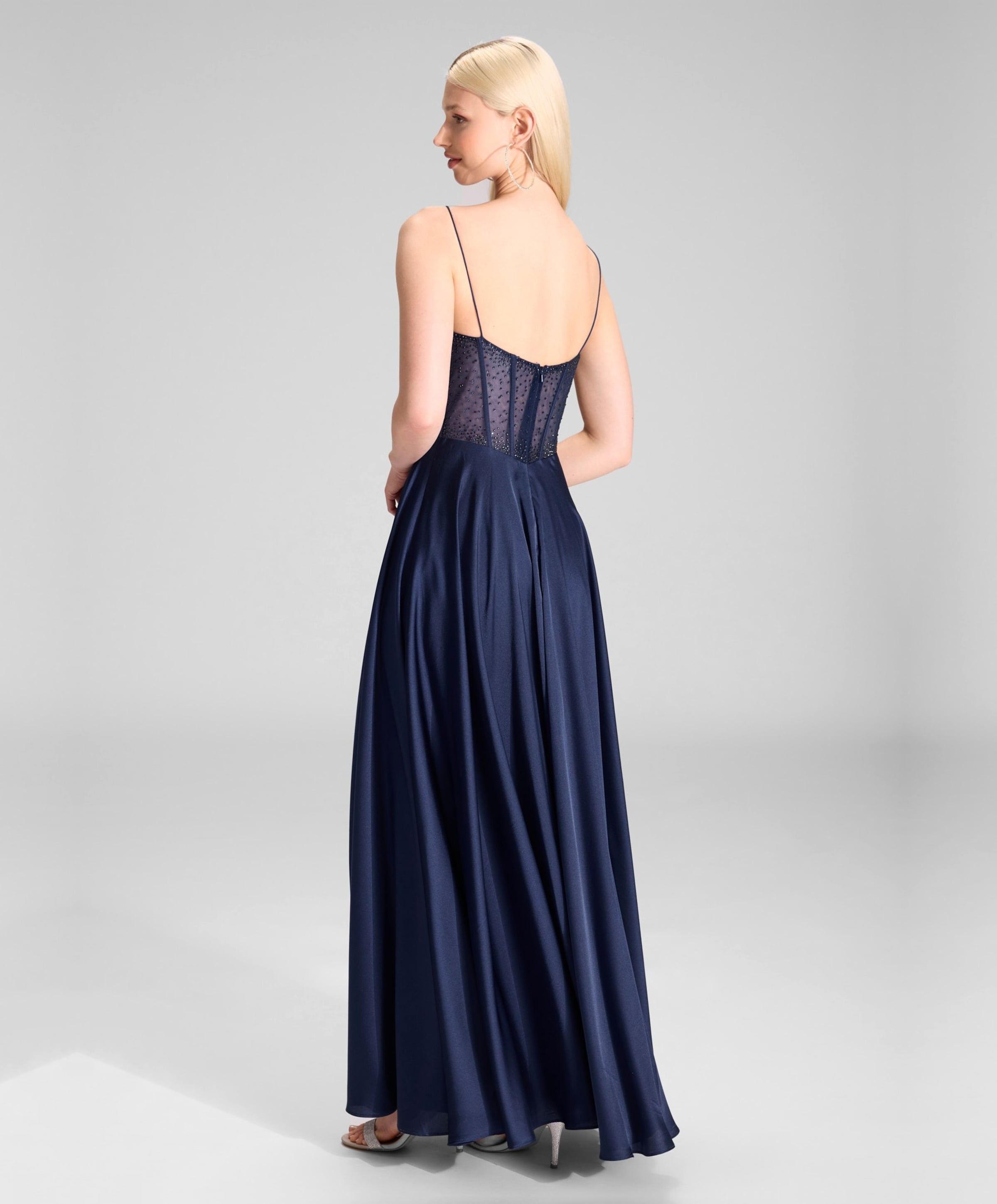 Heykyla Dames jurk blauw