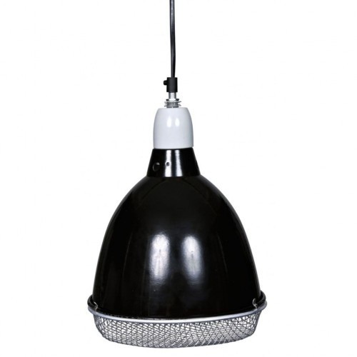 Luminária para terrário com presilha, preta